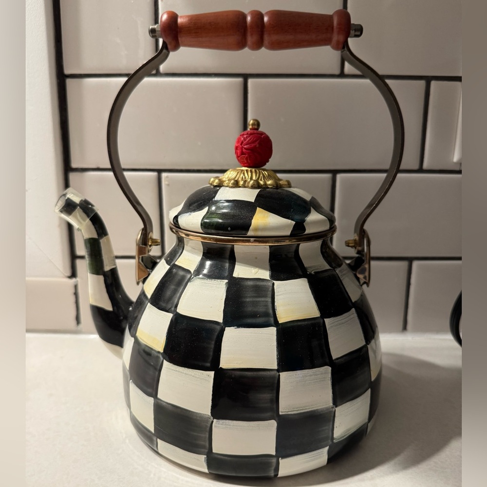 MacKenzie -Childs tea kettle
